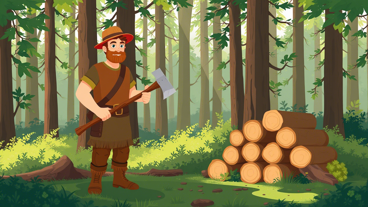 Erotic Story: “The Loneley Woodcutter”